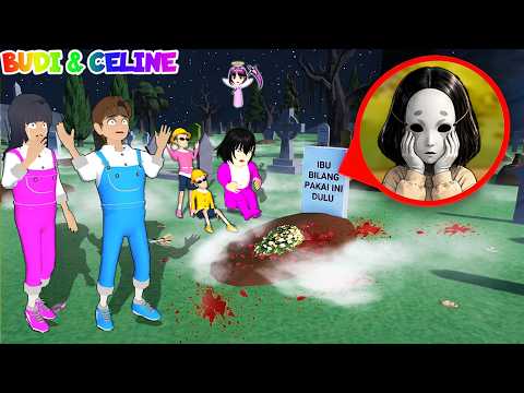 Yuta Mio Menemukan Kuburan HANTU IBU BILANG PAKAI INI DULU Di Kota Sakura 😱 | Sakura School