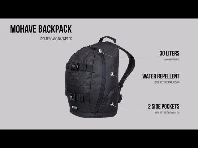 Vídeo relacionado con Element - Scheme Skate Bpk 30L Backpack para Hombre - Faded Black - One size