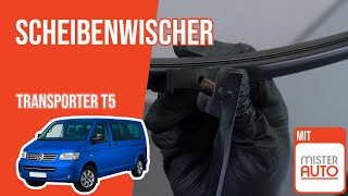 Youtube thumbnail of video "Wie Transporter T5 Scheibenwischer wechseln 🌧"