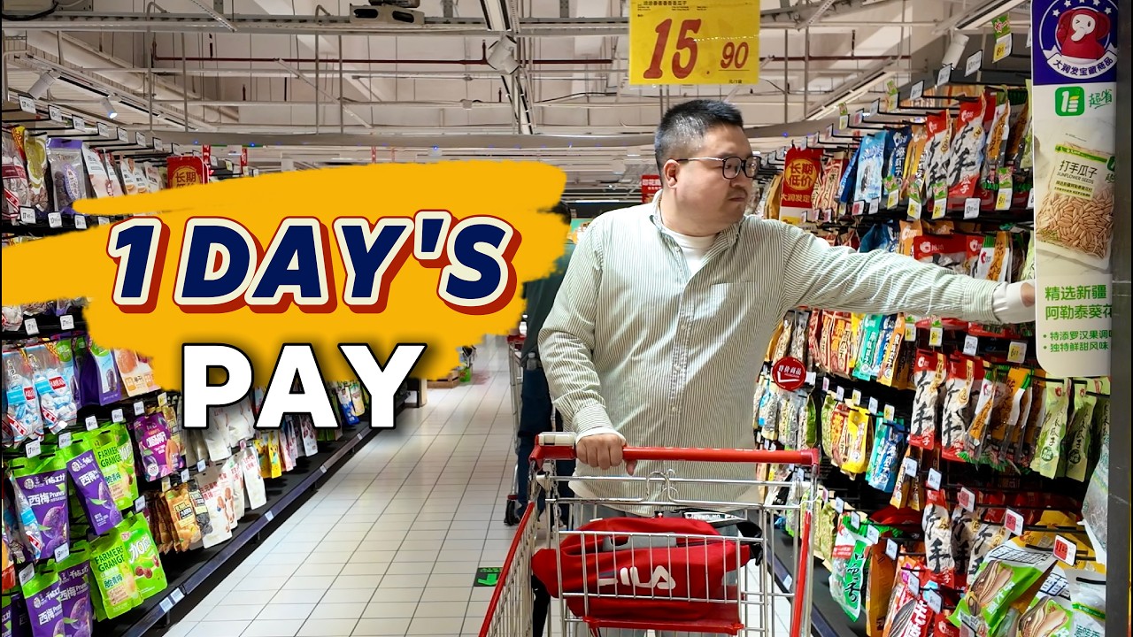 What 1 Day's Salary Buys in China 🇨🇳 | Dinner for Just $2
