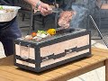 HITACHIYA EXCLUSIVE HIBACHI KONRO CHARCOAL BBQ GRILL with GRILL COVER-BQ5423