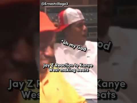 Jay Z Reaction to Kanye West making beats