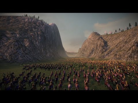 VALLEY OF DEATH - Total War: SHOGUN 2 (4K Gameplay)