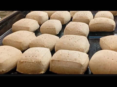 Baked bread buns recipe and procedures. Madiga bread. Ngbadume / Adigboloja
