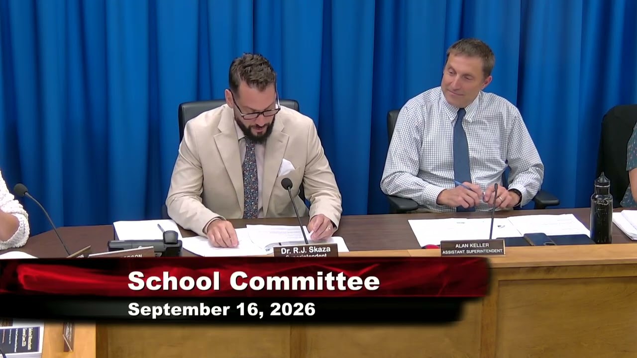 From the School Committee