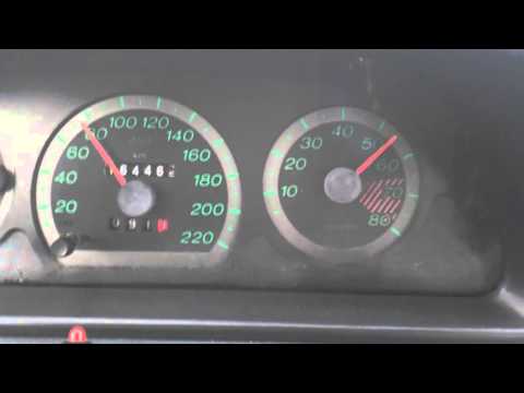 Fiat Siena 1.6 16v HL LPG acceleration 30-80 km/h sport exhaust