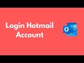 How to Login Hotmail Account (2021)