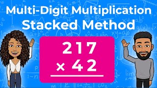 Multi-Digit Multiplication Stacked Method | Multiplying Whole Numbers | Partners in Prime