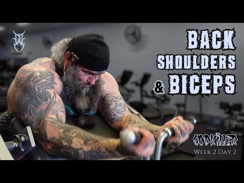 BACK, SHOULDERS & BICEPS | W2D2 GODKILLER PROGRAM