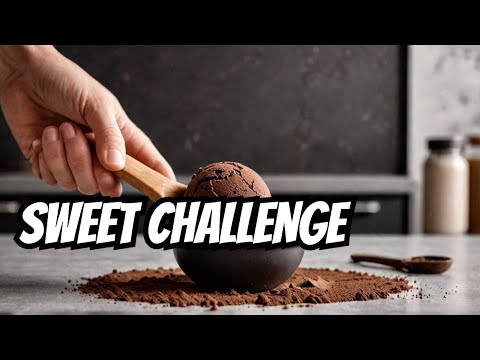 🎉 Ultimate Dark Chocolate Ice Cream Scoop Challenge! 🍨