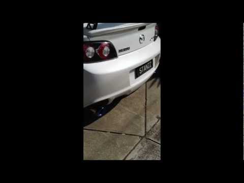 Greddy TRUST CS GTS Exhaust on RX8 GT (R3)