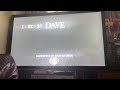 Closing To Dave 1993 VHS Version 2