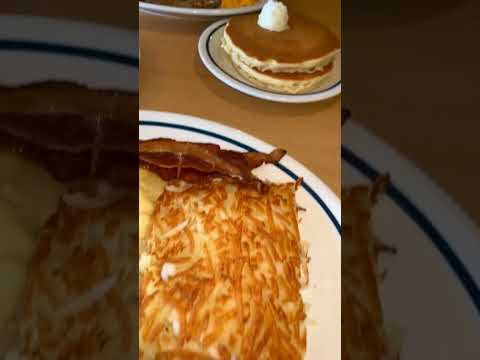 Crítica do restaurante IHOP 🥞 #comida #reels #shorts #viral #restaurante #revisão