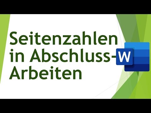 Seitenzahlen in wissenschaftlichen Abschlussarbeiten - Abschlussarbeiten schreiben (09)