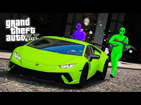 ALIENI RAPINANO LA GIOIELLERIA! ($4 MILIONI + LAMBO) - GTA 5 MOD ITA 🇮🇹