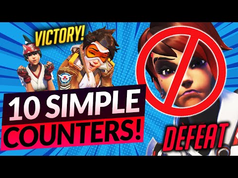 10 COUNTERS to DELETE NEW SOMBRA in Season 7 (Best Heroes!) - Overwatch 2 Meta Guide