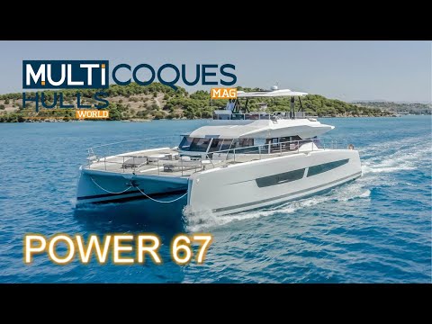 POWER 67 FOUNTAINE PAJOT – Flagship Catamaran Boat Review Teaser - Multihulls World