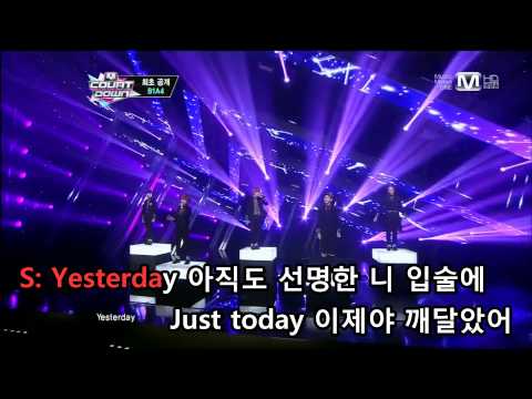 [KTV] B1A4 - Yesterday (Live Ver.)