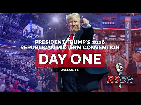 REPLAY: President Trump‘s 2026 Republican Midterm Convention: Day One - 9/9/26