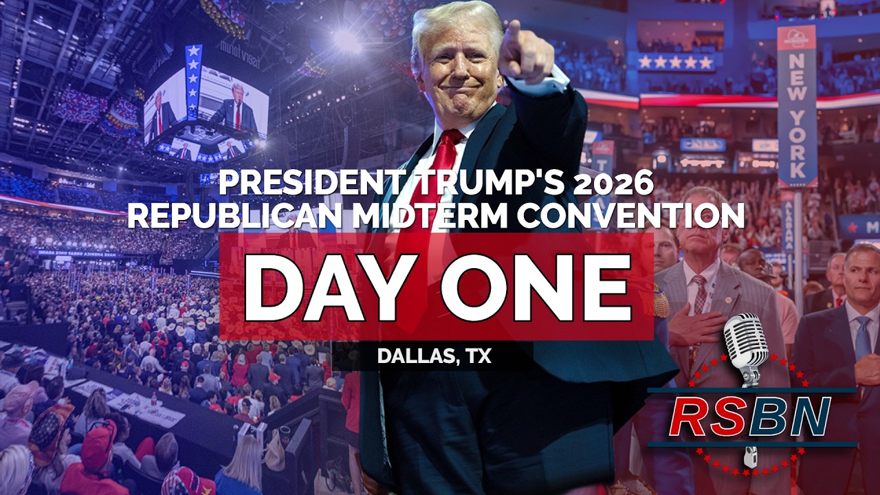 LIVE: President Trump‘s 2026 Republican Midterm Convention: Day One - 9/9/26