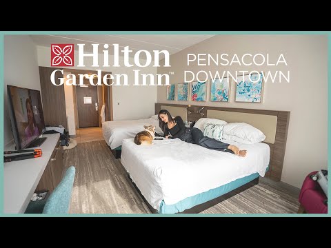 彭薩科拉市中心希爾頓花園酒店 酒店點評 (Hilton Garden Inn Pensacola Downtown Hotel Review)