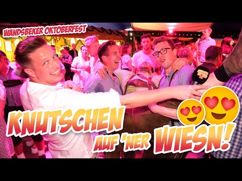 KNUTSCHEN auf 'ner WIESN 😍😍 Straßenumfrage Wandsbeker Oktoberfest 2023