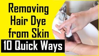 How to Remove Hair Dye from Skin | 10 Best Ways to Remove Hair Dye | How to get Hair Dye off Skin