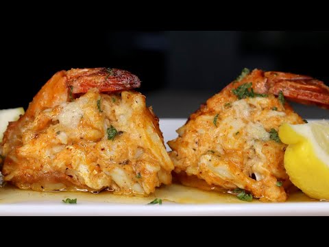 The Best SHRIMP Stuffed Crab Recipe Ever | How To Make Shrimp Stuffed Crab