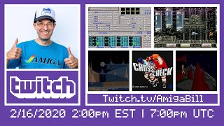 2/16/2020 Commodore Amiga - Protracker With Guest Comatron & Viewer Requested Games!