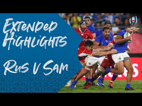 Extended Highlights: Russia 9-34 Samoa - Rugby World Cup 2019