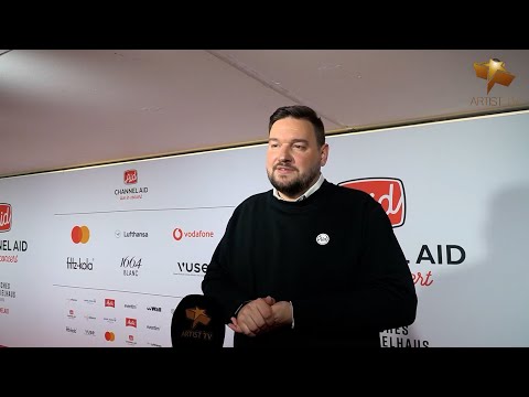 Fabian Narkus Organizer CHANNEL AID live in concert Rea Garvey