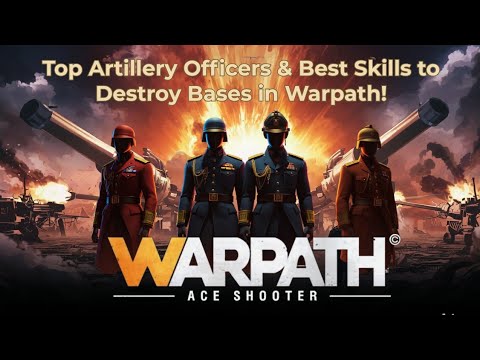 Top Artillery Officers & Best Skills to Destroy Bases in Warpath!@Warpath