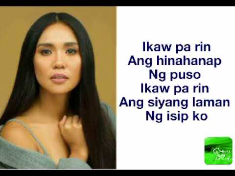 Ikaw Pa Rin Lyrics by Aicelle Santos