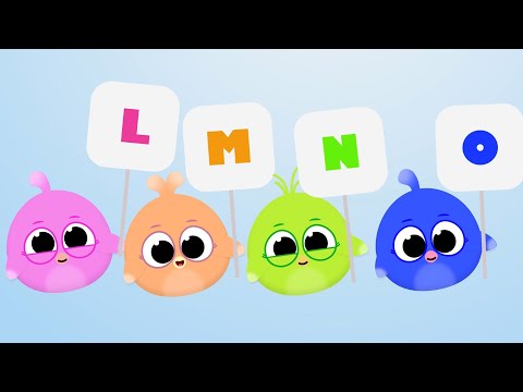 Giligilis – Alphabet und Buchstaben L M N O P – Für Kinder und Kleinkinder – Lolipapi