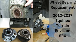 How to Replace Front Wheel Bearing on Chevy Equinox, GMC Terrain to Fix Stabilitrak and ABS Light
