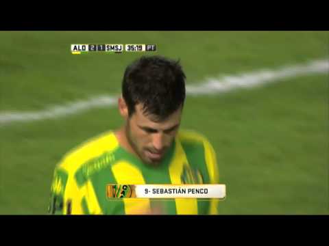 Gol de Penco. Aldosivi 2 - San Martín 1. Fecha 8. Primera División 2016
