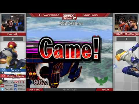 CFL Smackdown 122 Melee - FOX MVG | Mew2king (Sheik) vs Gahtzu (Falcon) - Grand Finals