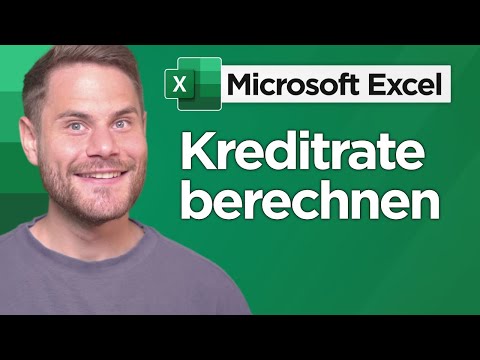 Einfach Kreditrate berechnen in Excel (2024)