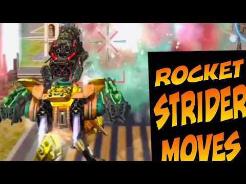 Rocket Strider moves