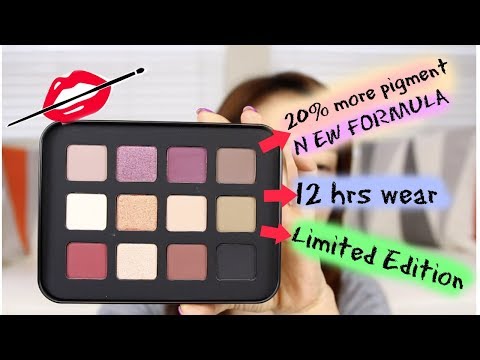 MAKE UP FOREVER LUSTROUS SHADOW PALETTE | TRY OUT | REVIEW