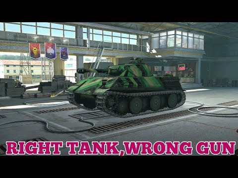 Right tank, Wrong gun - VK 28.01| wot blitz