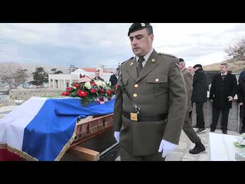 Posljednji pozdrav hrvatskom branitelju Jakov Magaš 30 12 2025 PAG