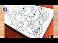 Santa Claus Drawing Easy Christmas Tree Drawing For Beginners Step By Step Christmas Art