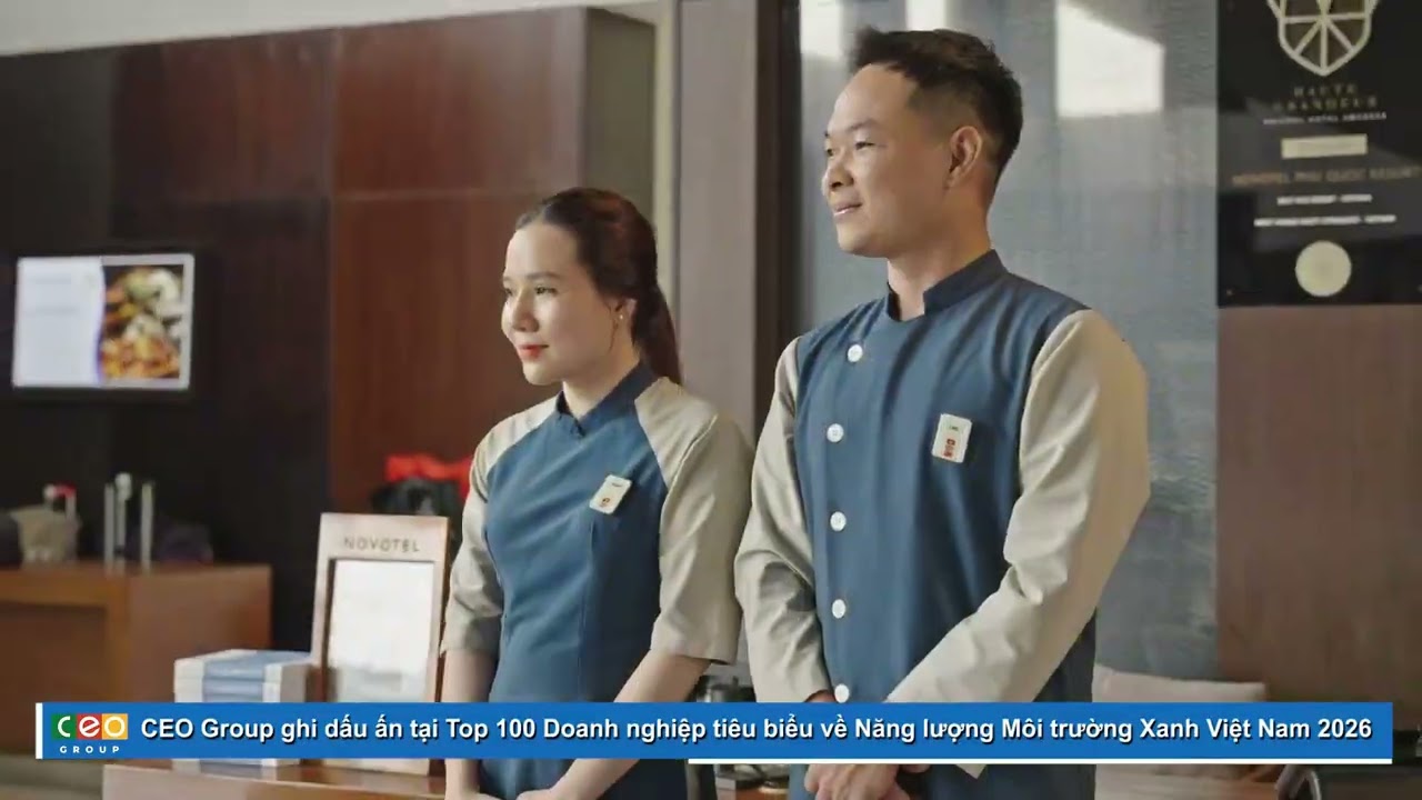 CEO Group ghi dấu ấn tại Top 100 Doanh nghiệp tiêu biểu về Năng lượng Môi trường Xanh Việt Nam 2026