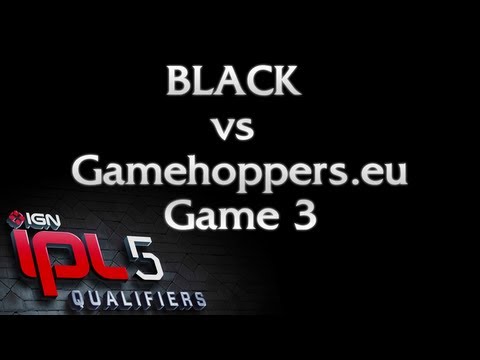 BLACK vs Gamehoppers.EU - Game 3 - IPL5 EU Qualifiers 3 - League of Legends