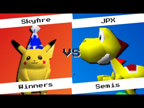 No Jawns 2 - Skyfire (Pikachu) vs. JPX (Yoshi) - SSB64 Singles WS