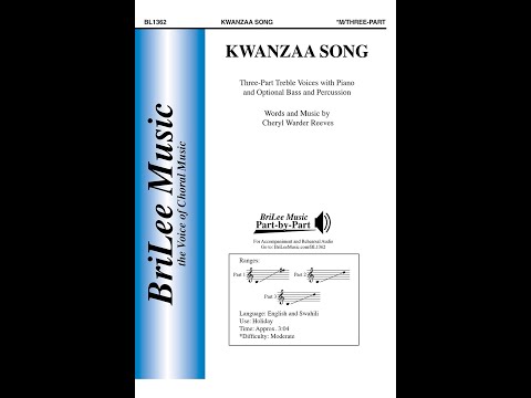 Kwanzaa Song by Cheryl Reeves