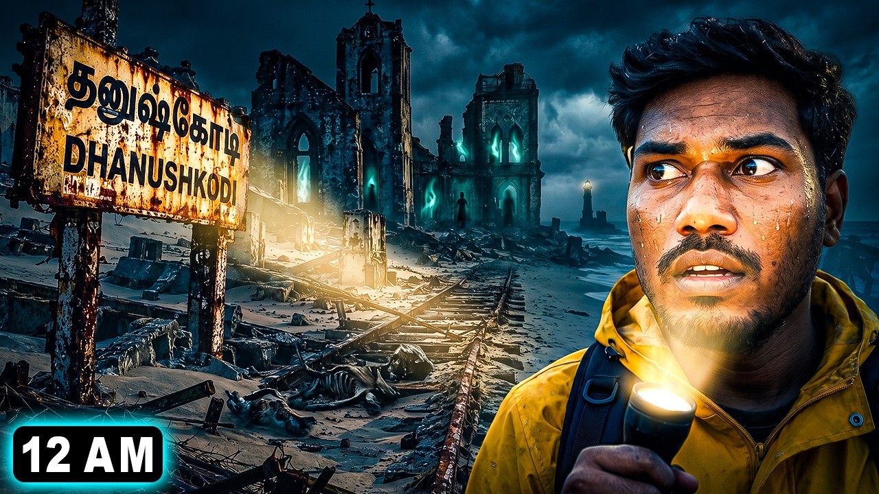 Can We Survive the Night in a Haunted Ghost City? | Mad Brothers