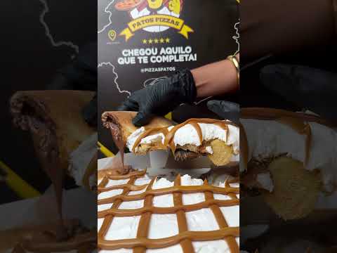 A Melhor Pizza Que Você Vai Ver Hoje 🍕💛 #patospizzas