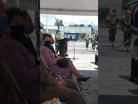 Johnny despedida Batallón Libertadores.